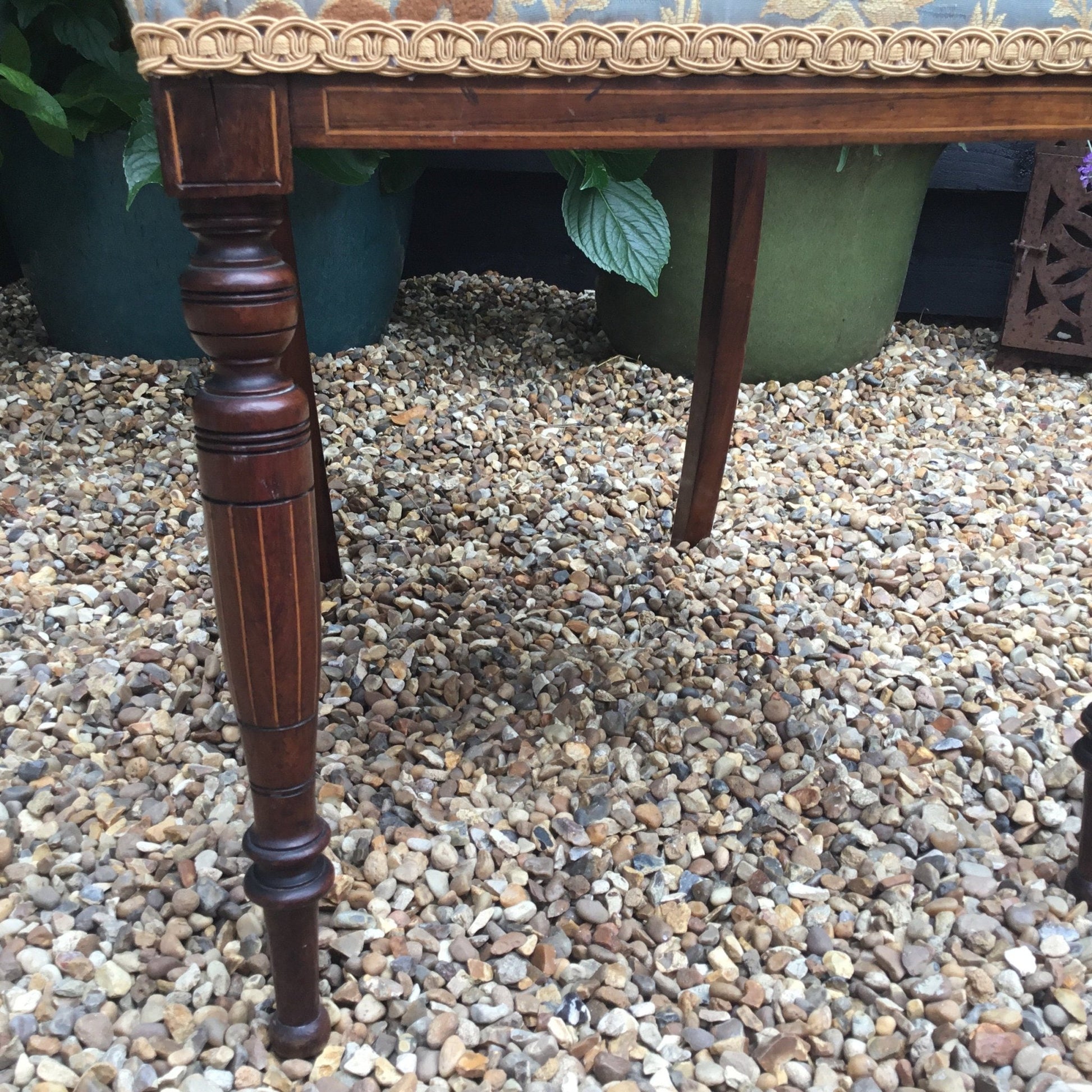 fine leg detail of chairs