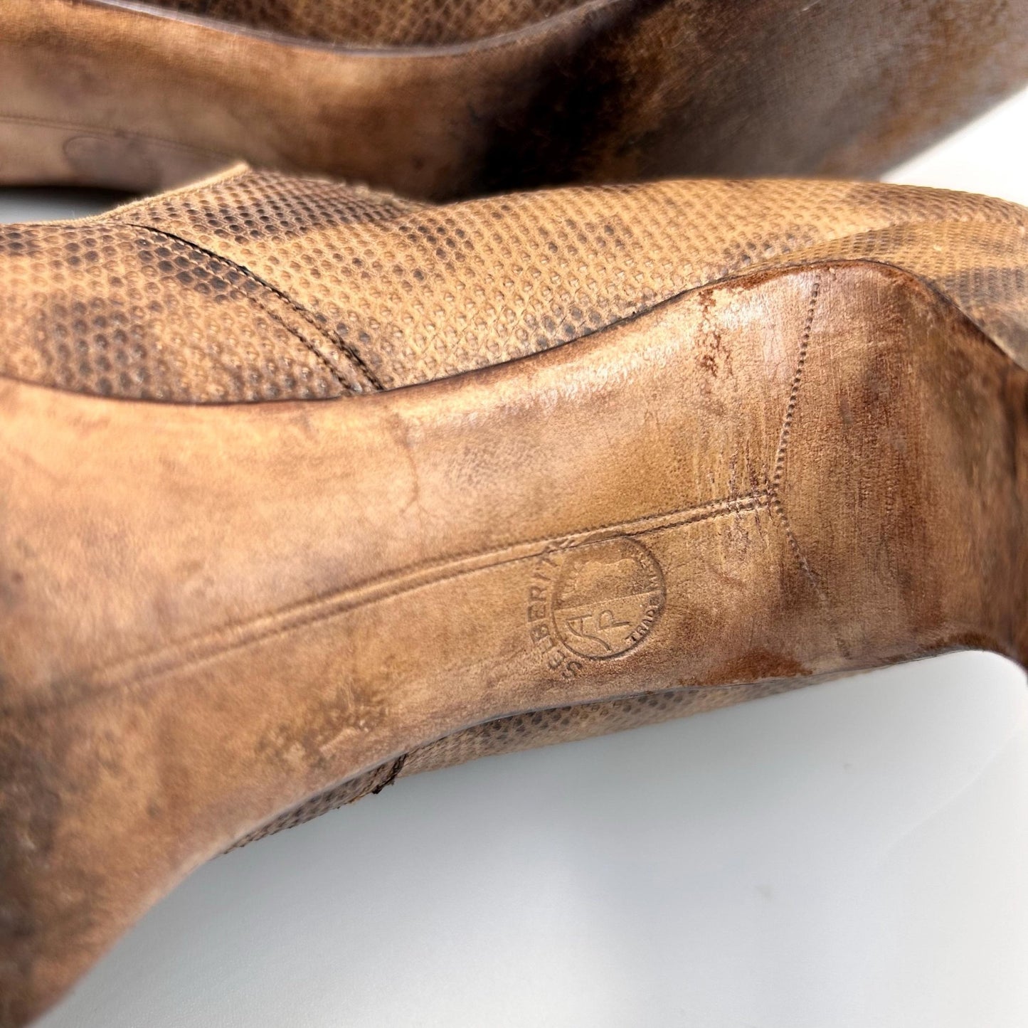 Antique 1920s 30s shoes soles