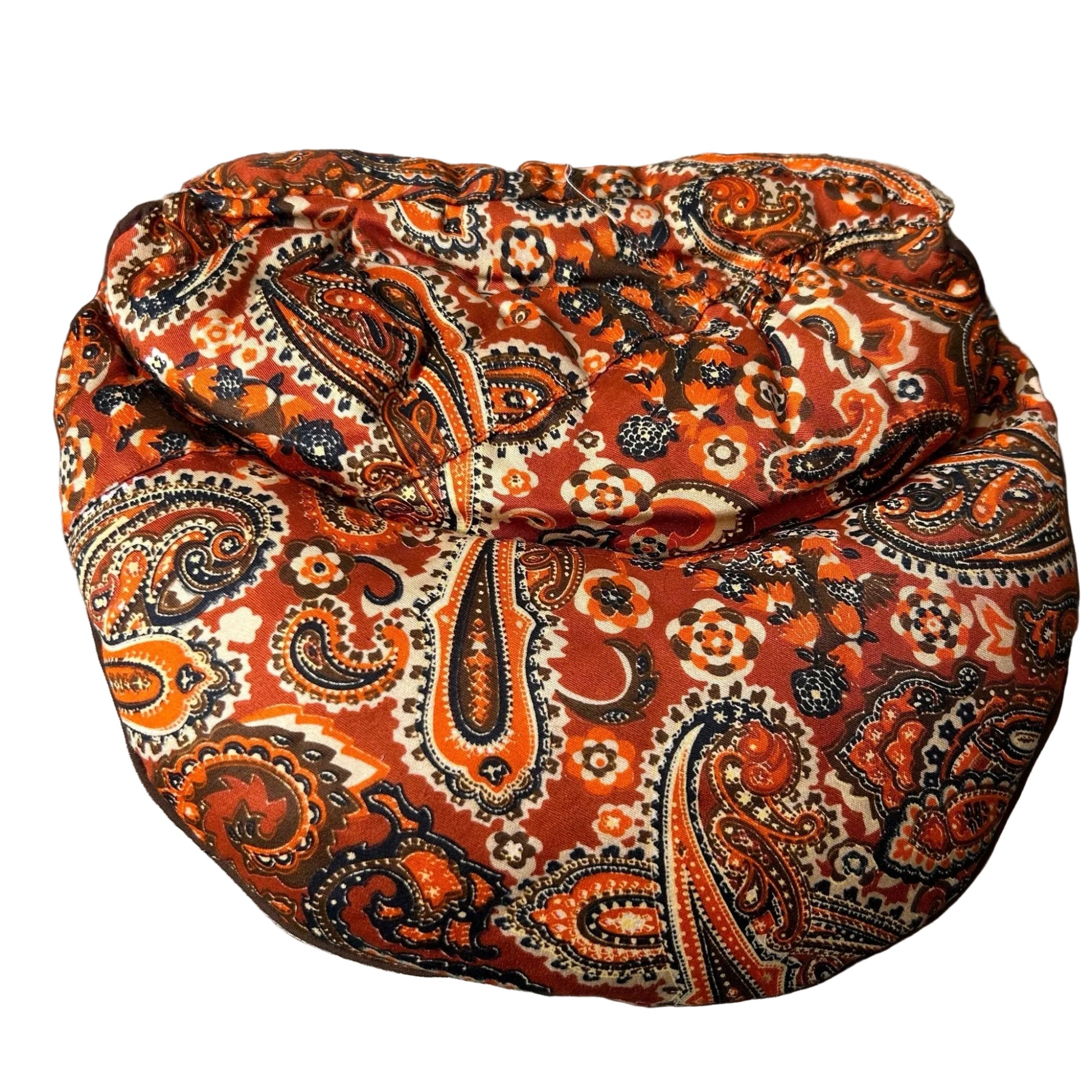 Victorian Style Paisley Bustle Pad - Reenactment Costume Prop - Splendid Vintage World