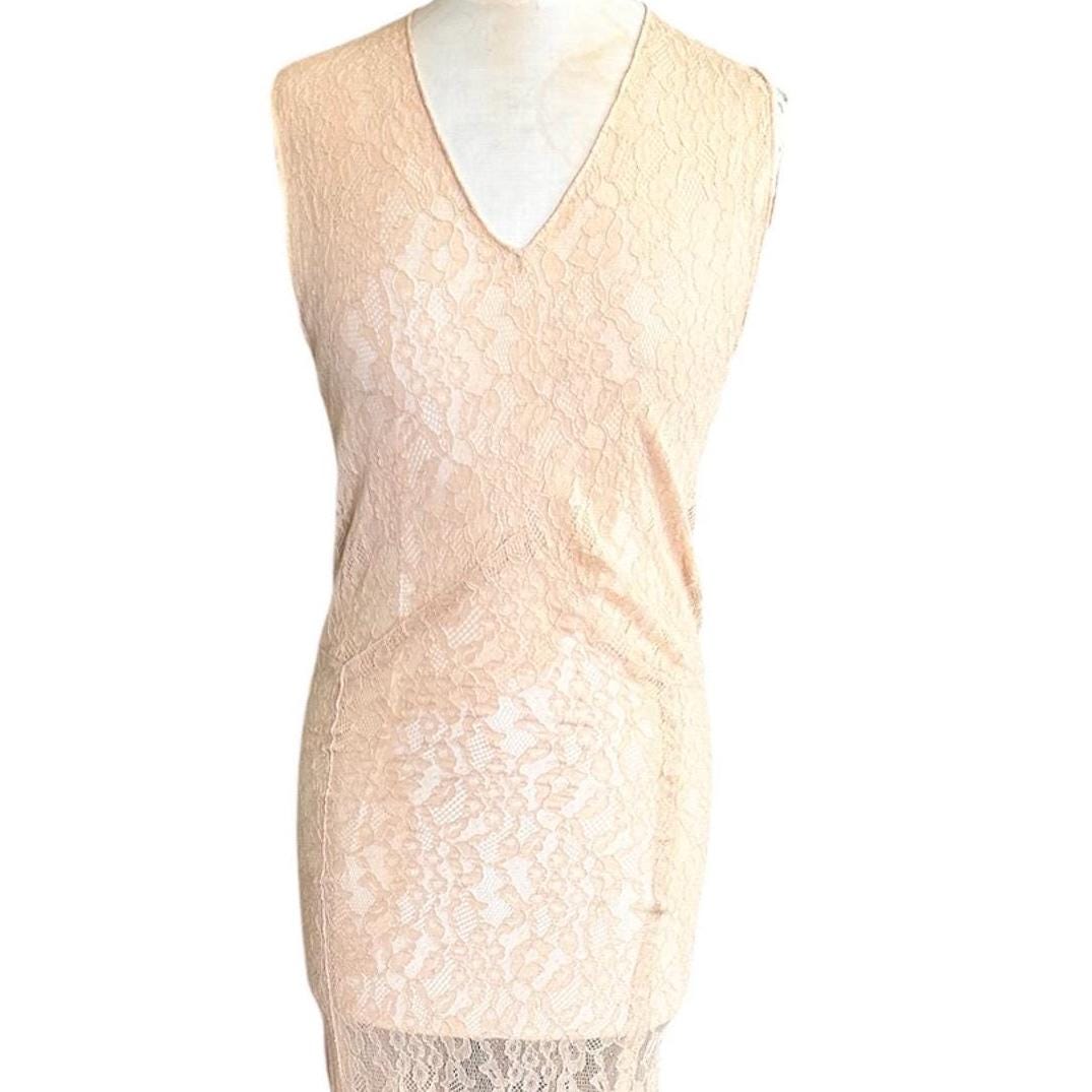 Vintage 1930s Long sheer Lace Dress & jacket - Splendid Vintage World
